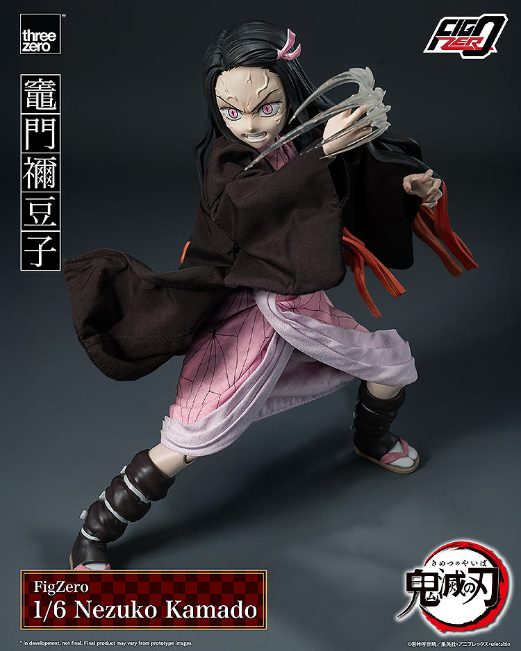 Three Zero FigZero Demon Slayer Kimetsu no Yaiba Nezuko Kamado 1/6 Action Figure