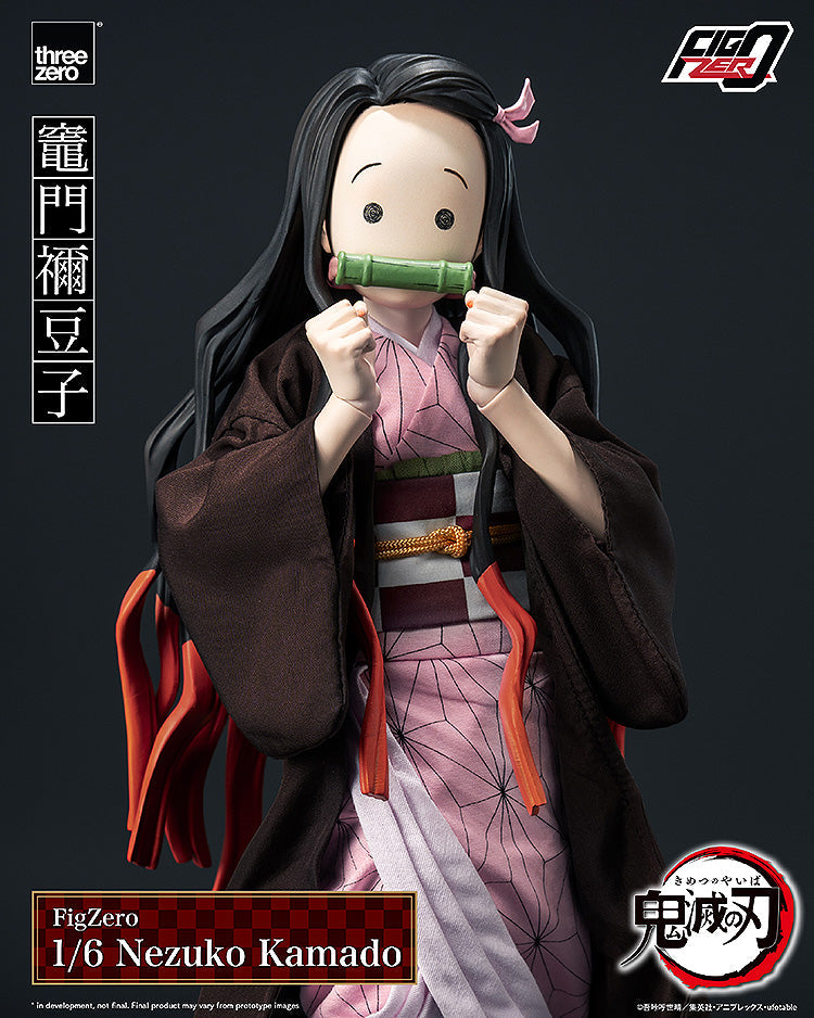 Three Zero FigZero Demon Slayer Kimetsu no Yaiba Nezuko Kamado 1/6 Action Figure