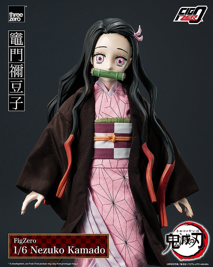 Three Zero FigZero Demon Slayer Kimetsu no Yaiba Nezuko Kamado 1/6 Action Figure