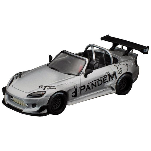 POP RACE PANDEM S2000 Silver 1/64 JAPAN OFFICIAL