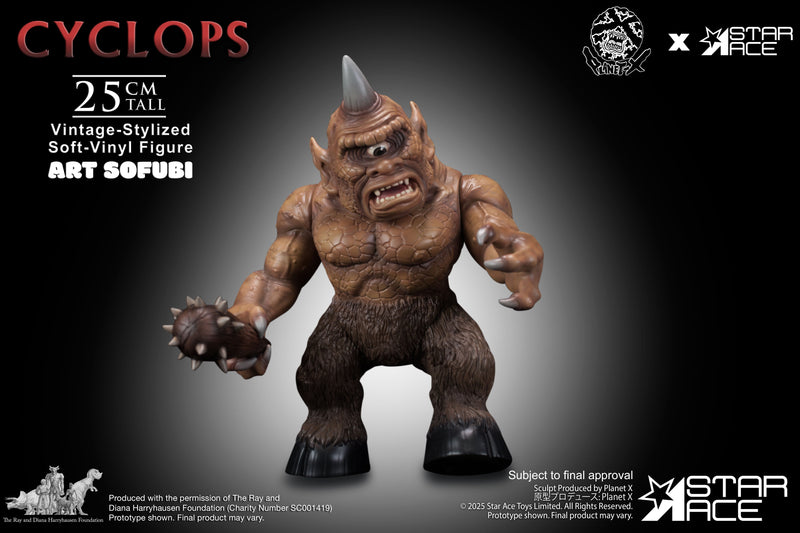 Star Ace Toys Cyclops Art Soft Vinyl Figure JAPAN OFFICIAL