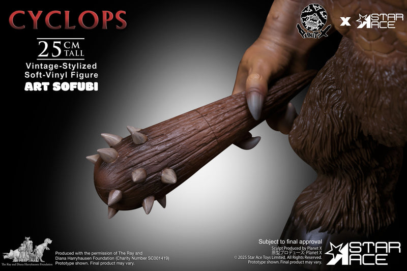 Star Ace Toys Cyclops Art Soft Vinyl Figure JAPAN OFFICIAL