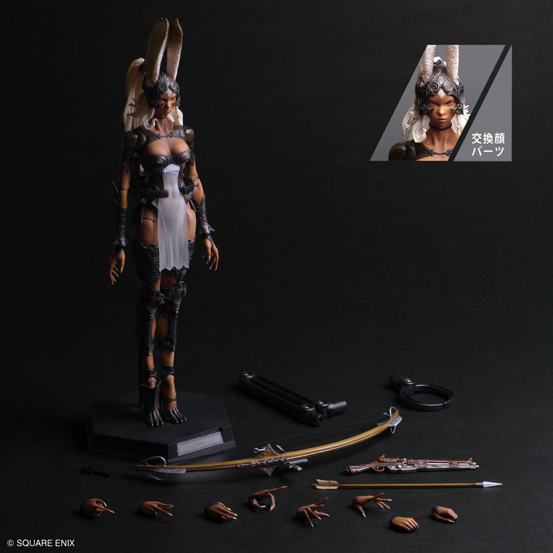 Square Enix Final Fantasy XII PLAY ARTS SHIN Fran Action Figure JAPAN OFFICIAL