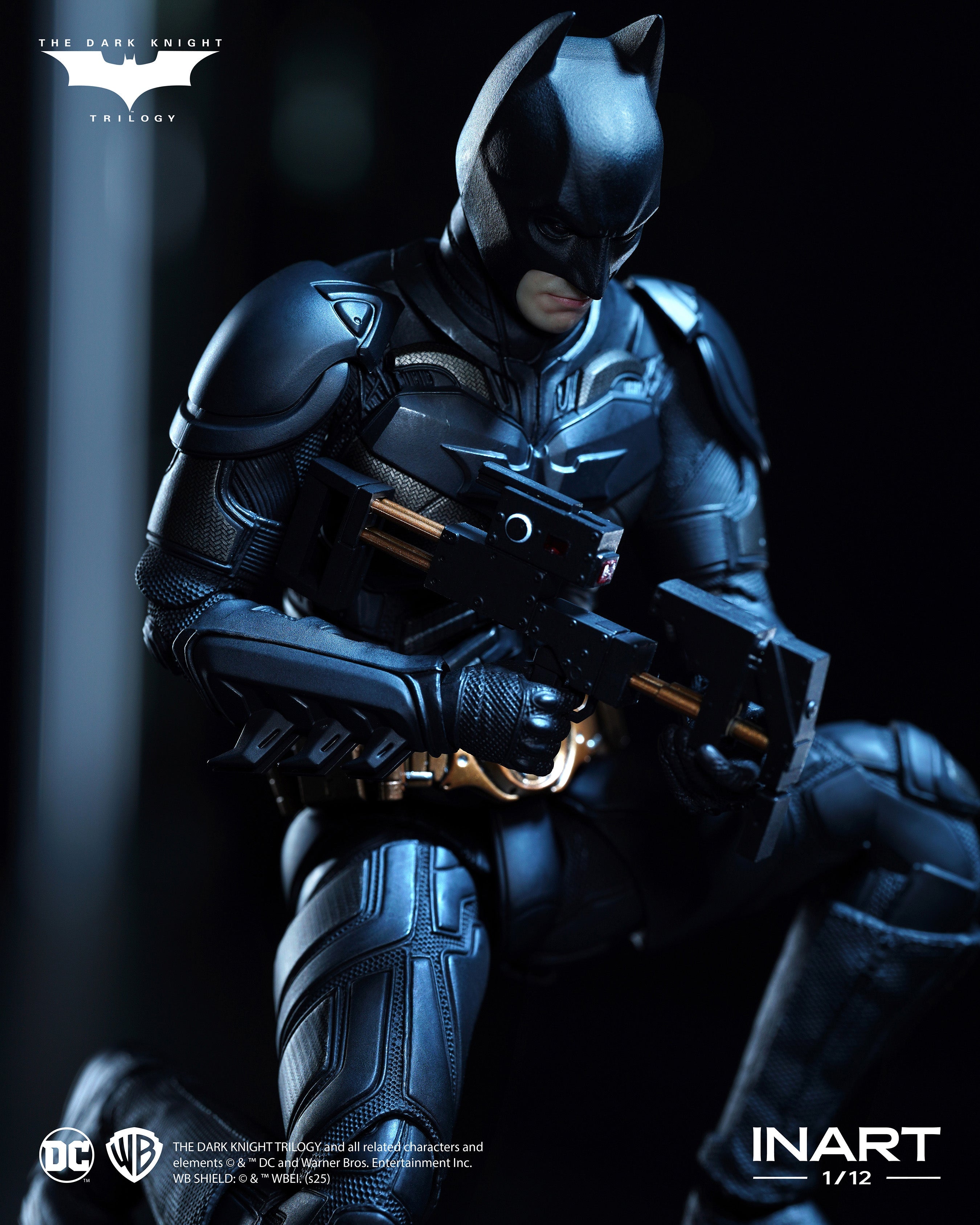 INART The Dark Knight Rises Batman 1/12 Deluxe Edition Action