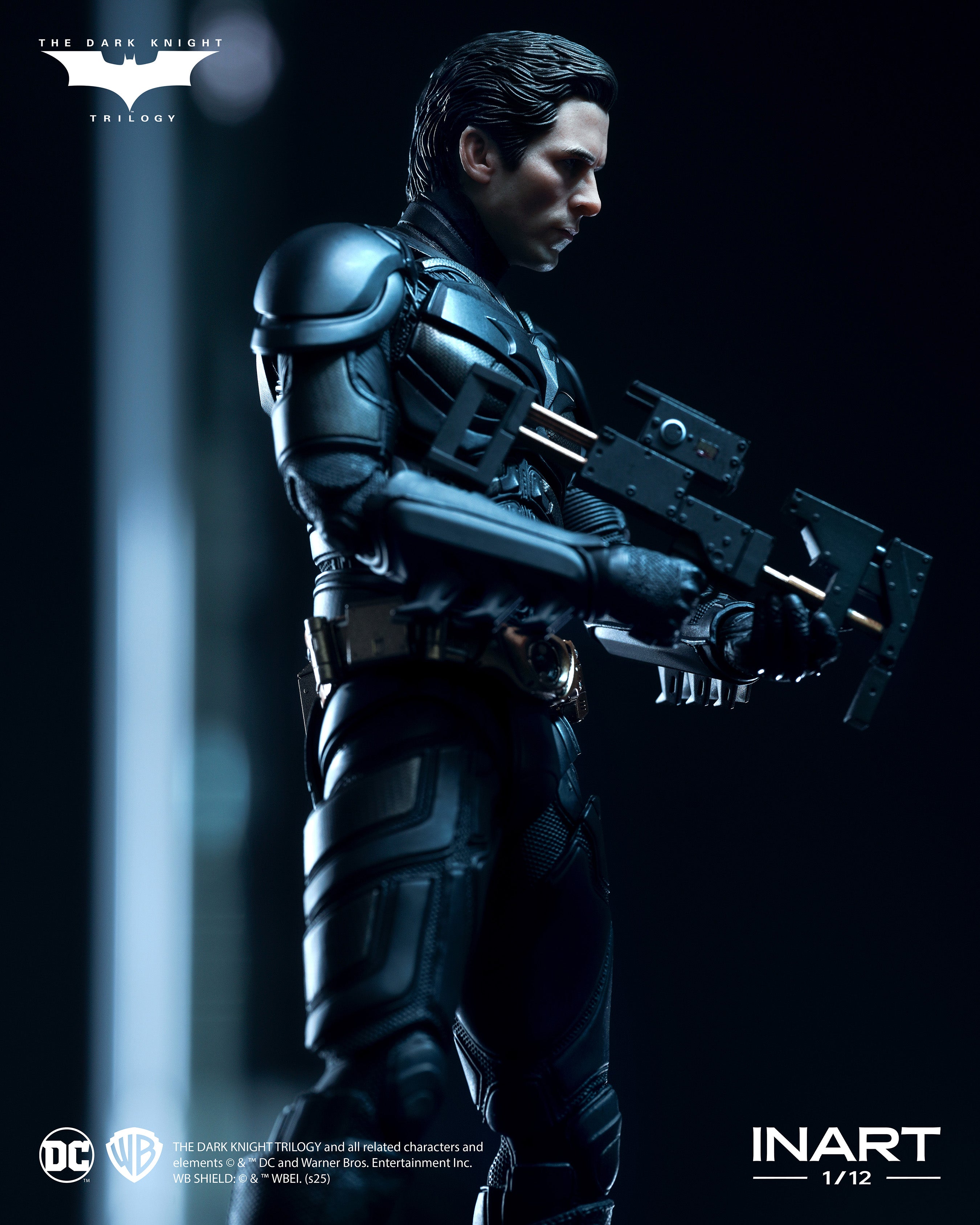 INART The Dark Knight Rises Batman 1/12 Deluxe Edition Action