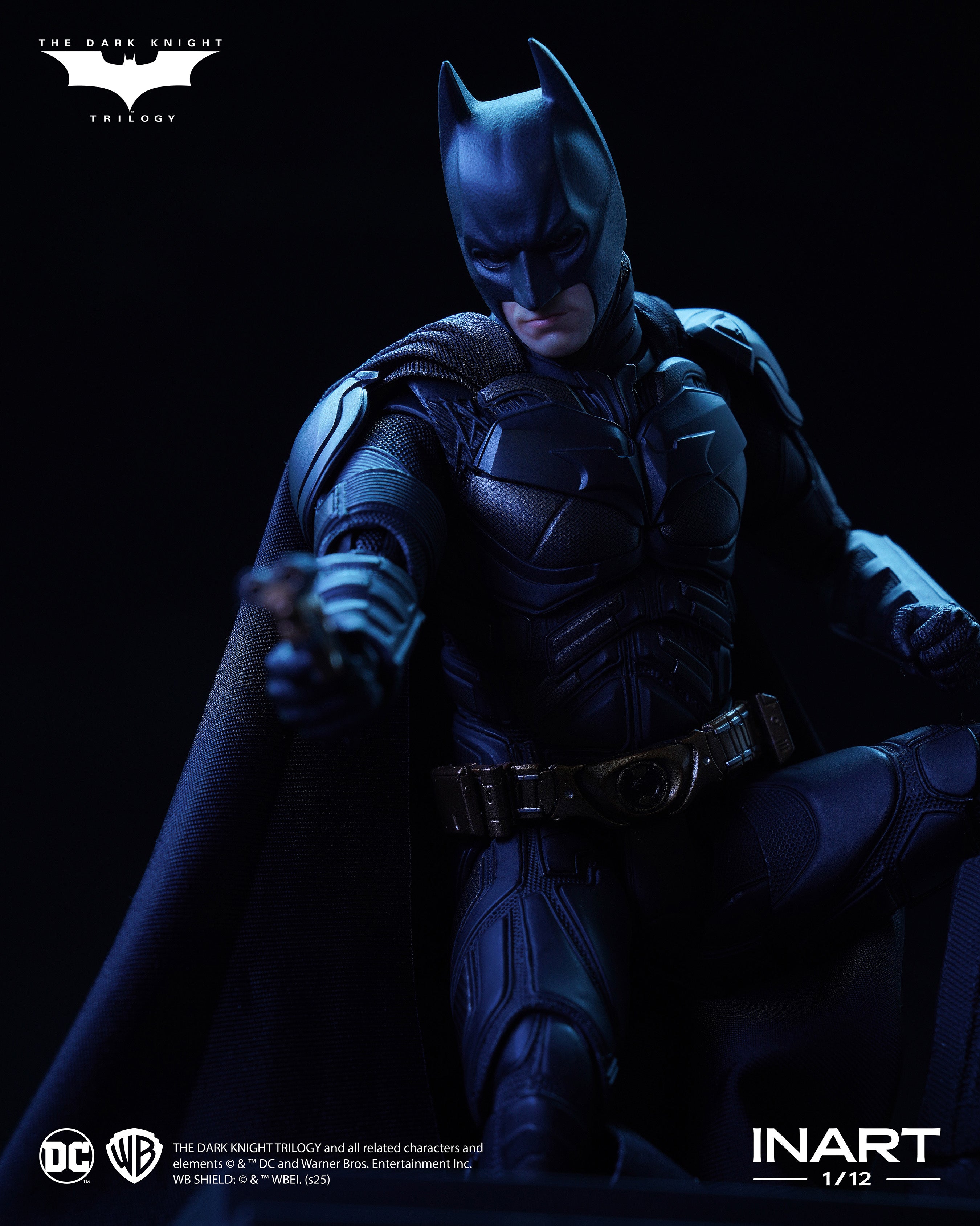 INART The Dark Knight Rises Batman 1/12 Deluxe Edition Action
