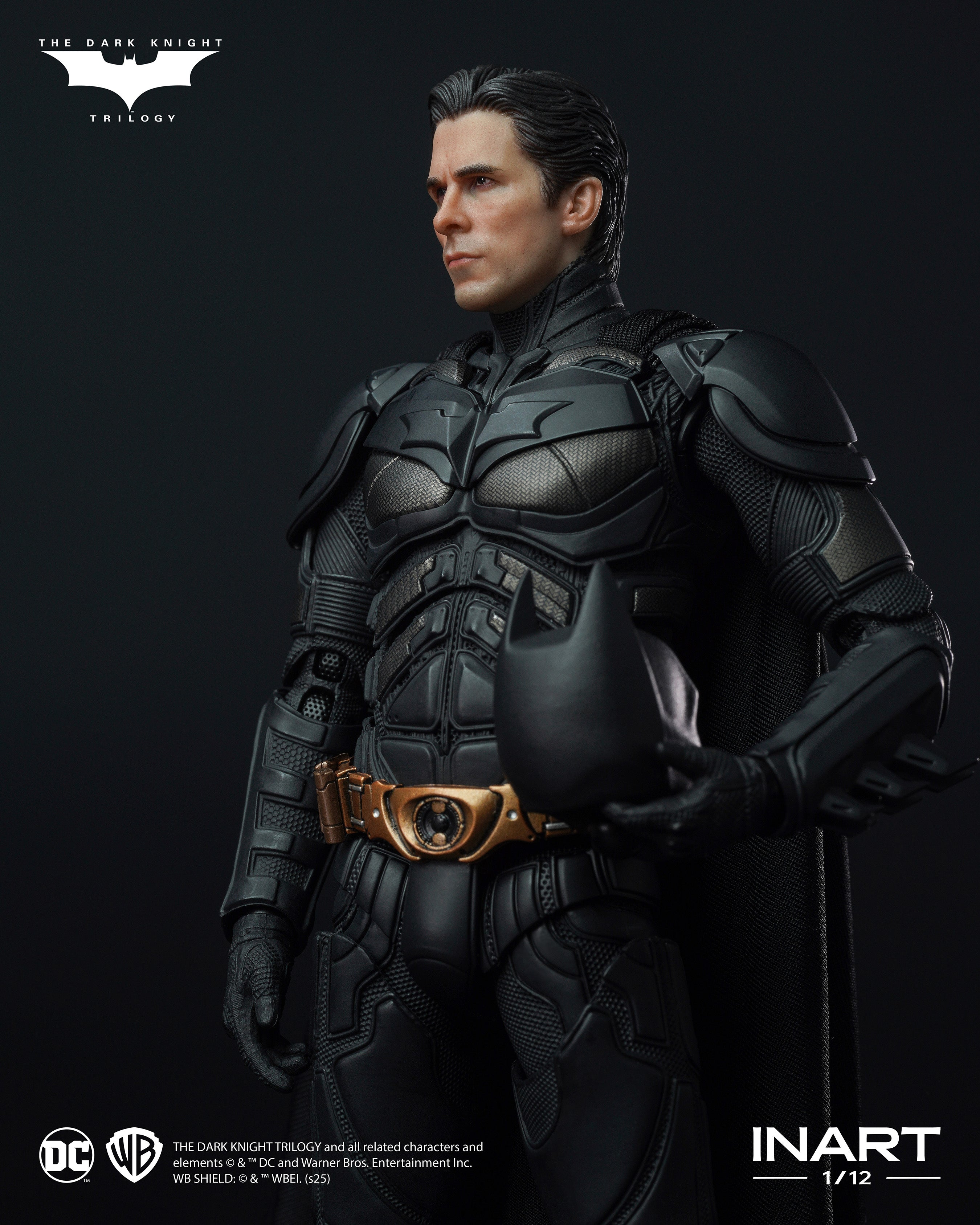 1/12 バットマンTHE DARK KNIGHT RISES DELUXE INART The Dark Knight Rises Batman 1/12 Deluxe Edition Action