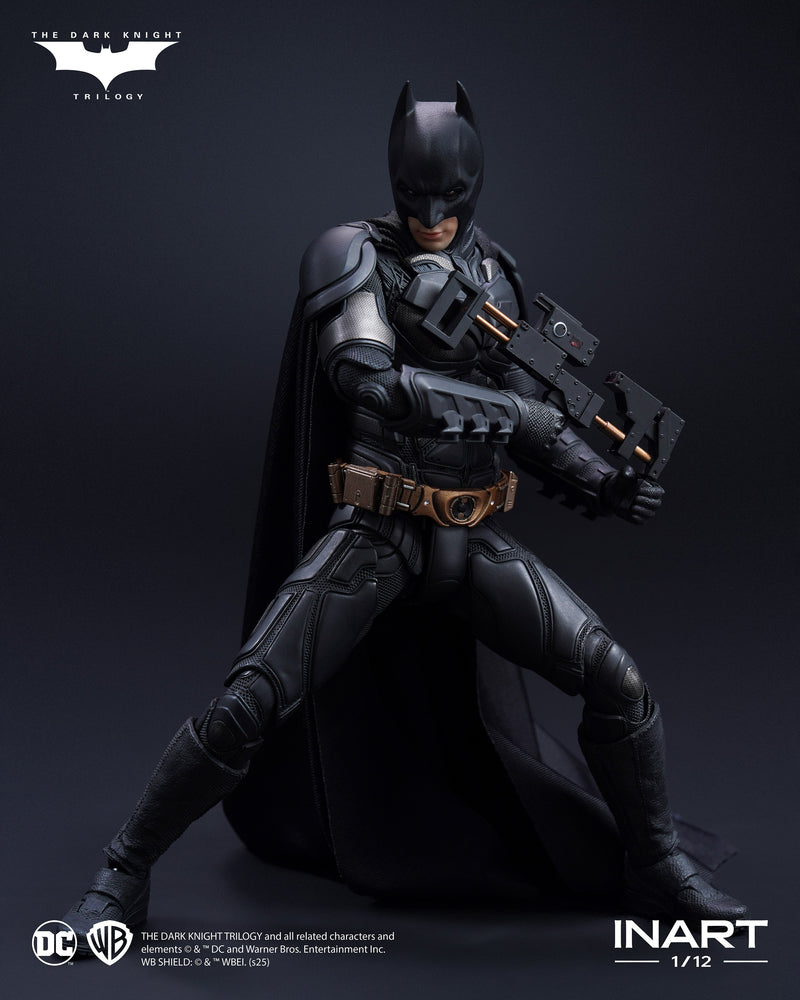 INART The Dark Knight Rises Batman 1/12 Deluxe Edition Action Figure JAPAN