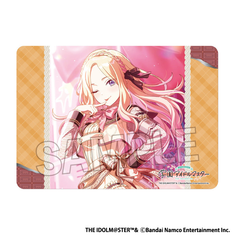 Gakuen iDOLM@STER Illustration Play Mat NT Happy Mille-feuille Sena Juo JAPAN