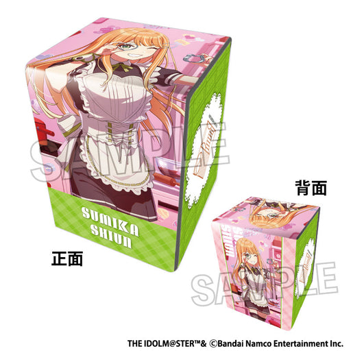 Gakuen iDOLM@STER Leather Deck Case Tame-Lie-One-Step '25 Valentine Sumika Shiun