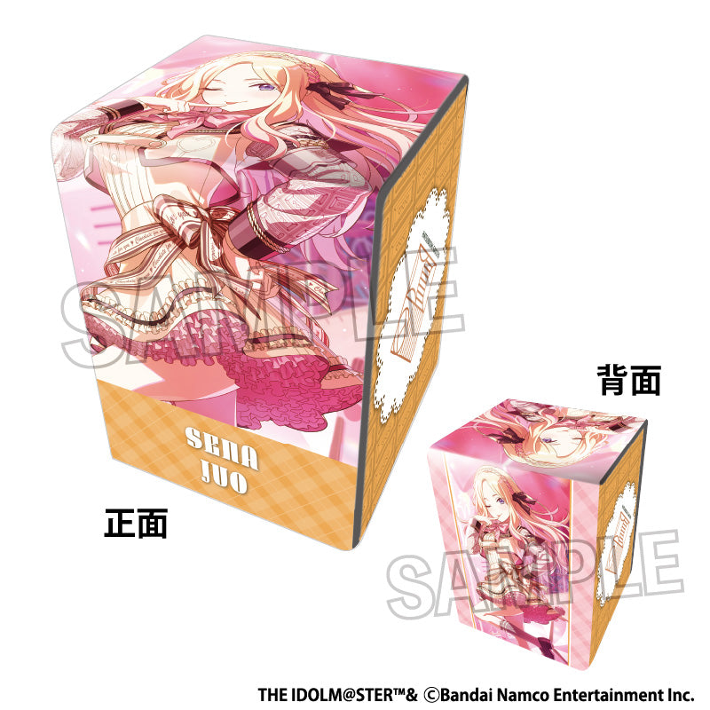 Gakuen iDOLM@STER Leather Deck Case NT Happy Mille-feuille Sena Juo JAPAN