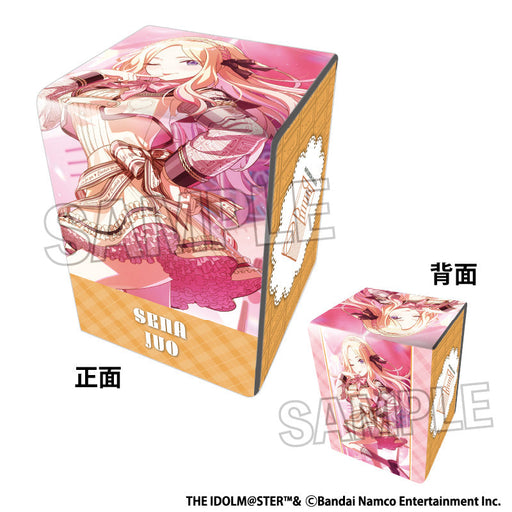 Gakuen iDOLM@STER Leather Deck Case NT Happy Mille-feuille Sena Juo JAPAN