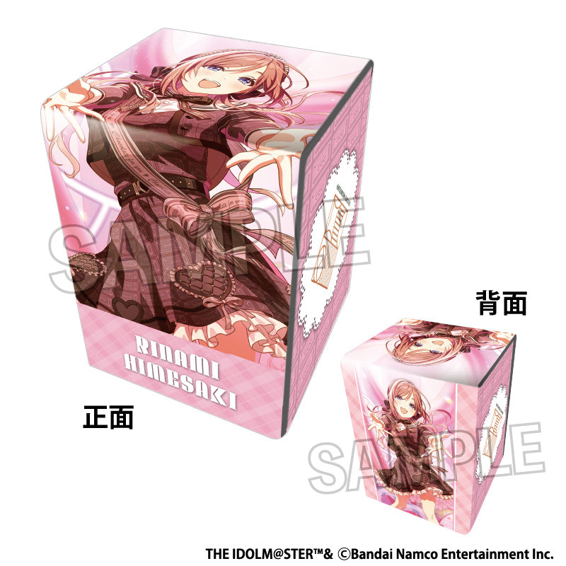 Gakuen iDOLM@STER Leather Deck Case NT Happy Mille-feuille Rinami Himesaki JAPAN