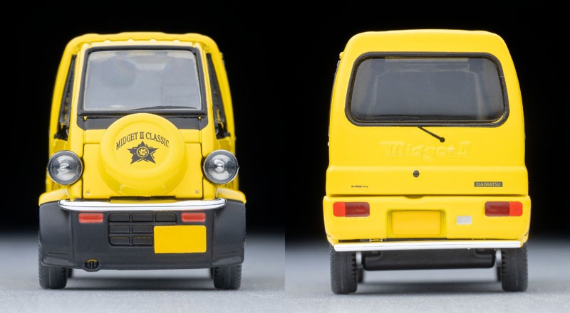 Tomica Limited Vintage NEO LV-N362b Daihatsu Midget II Cargo R Yellow 97 JAPAN