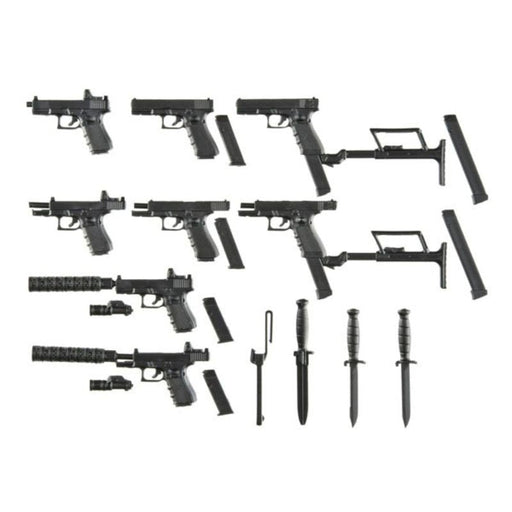 Tomytec LittleArmory LA115 G17 & 18C & 19 Type 1/12 Model Kit JAPAN OFFICIAL