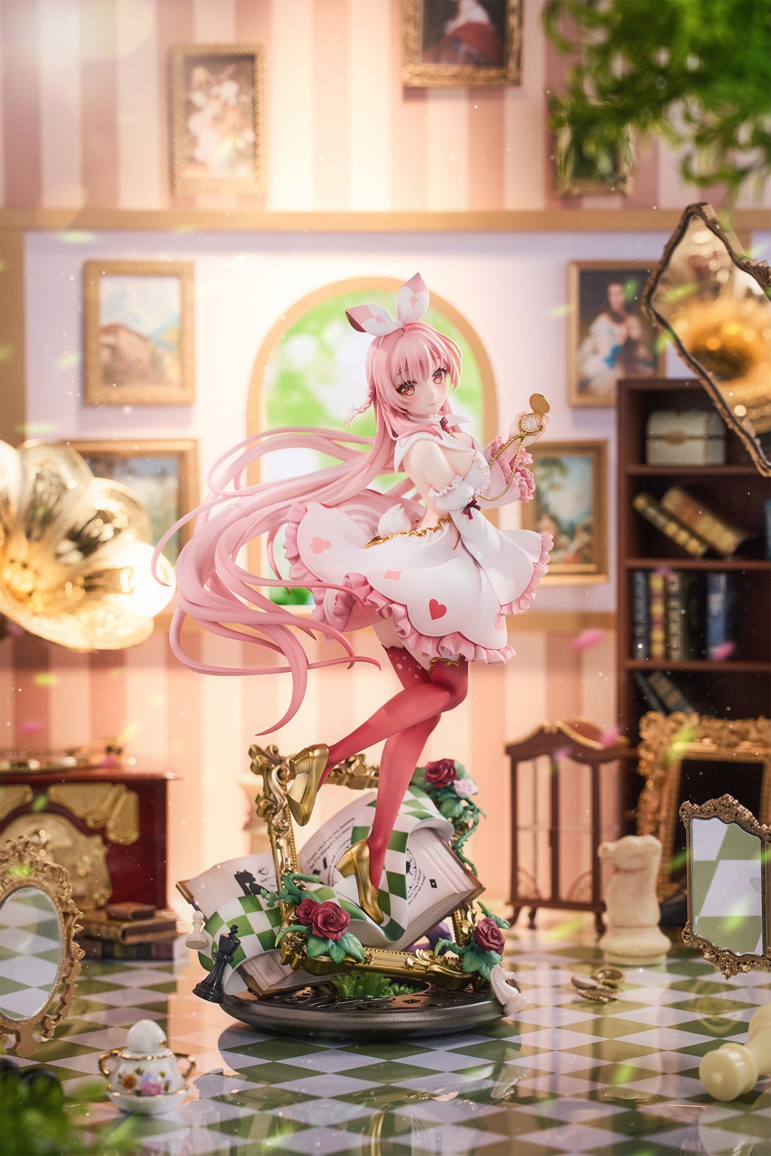 Hobby sakura White Rabbit Rosu Wonderland Ver. 1/7 Figure JAPAN