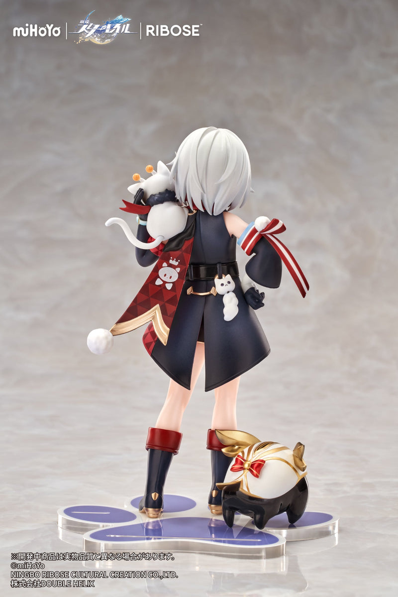 RISE UP+ Honkai Star Rail Chibineko Series Topaz & Numby Ver. Figure JAPAN
