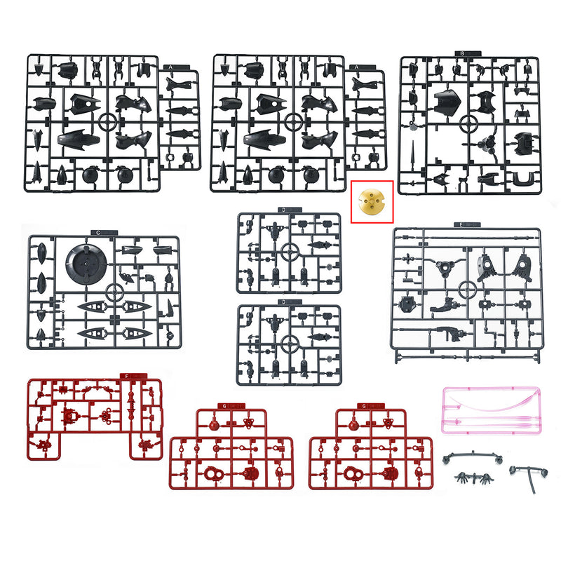 ULTRA ACTION TROOPER Series Actaeon Black 1/144 Model Kit JAPAN OFFICIAL