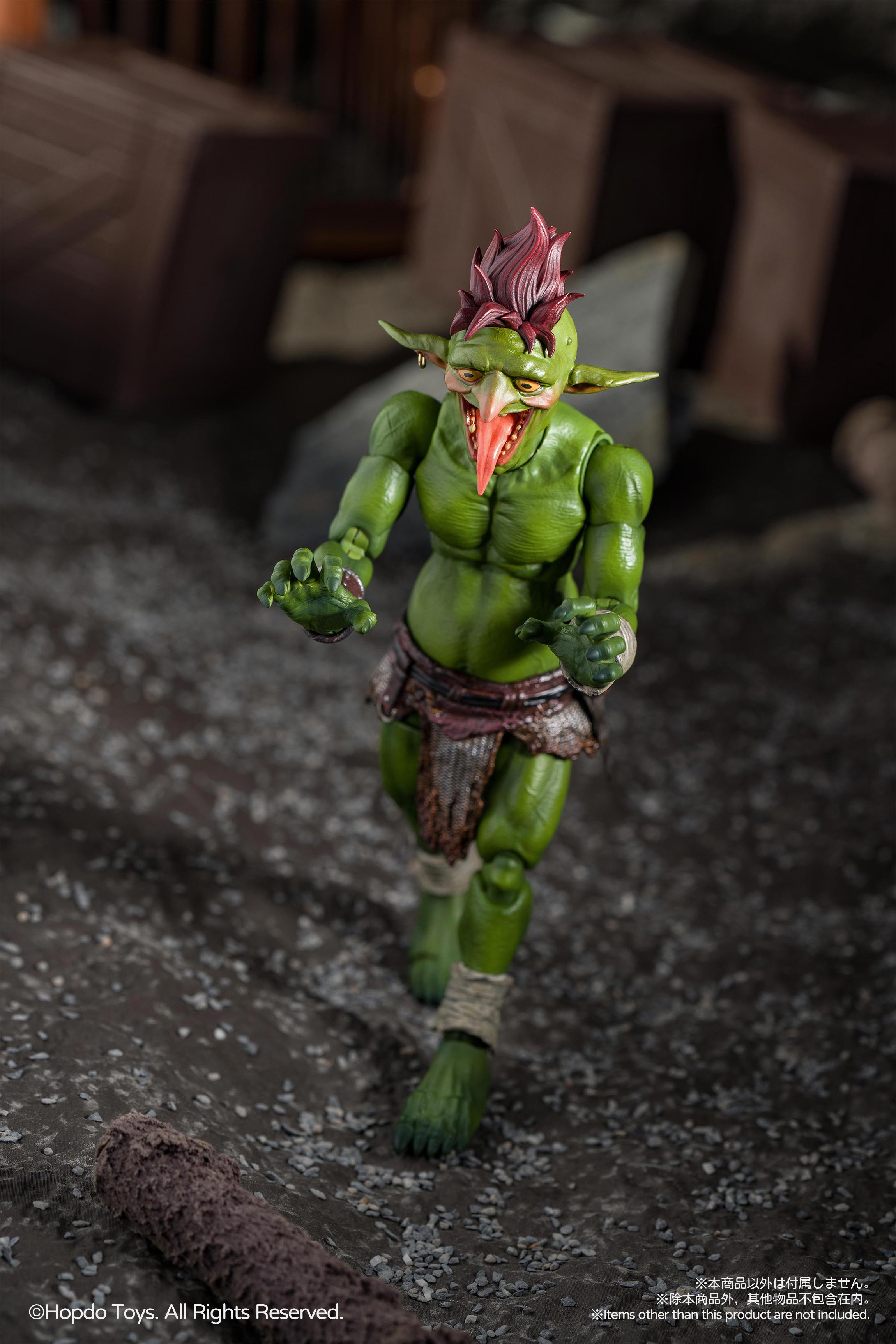 HopDo Toys Goblin Tribe Mohican Goblin 1/12 Action Figure JAPAN