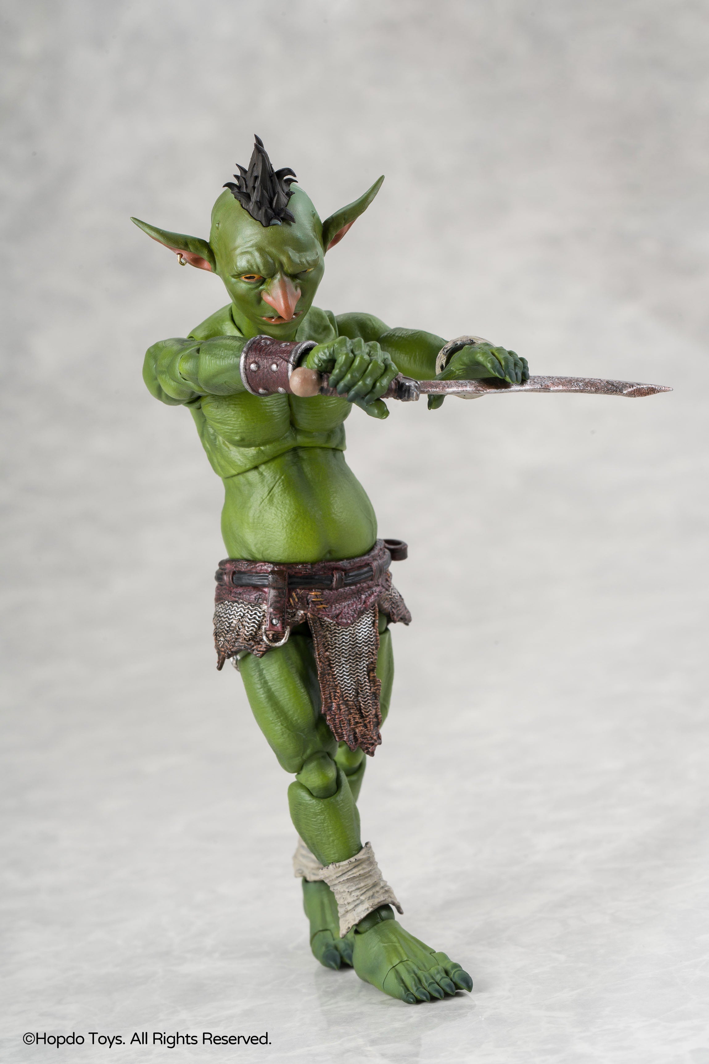 HopDo Toys Goblin Tribe Mohican Goblin 1/12 Action Figure JAPAN