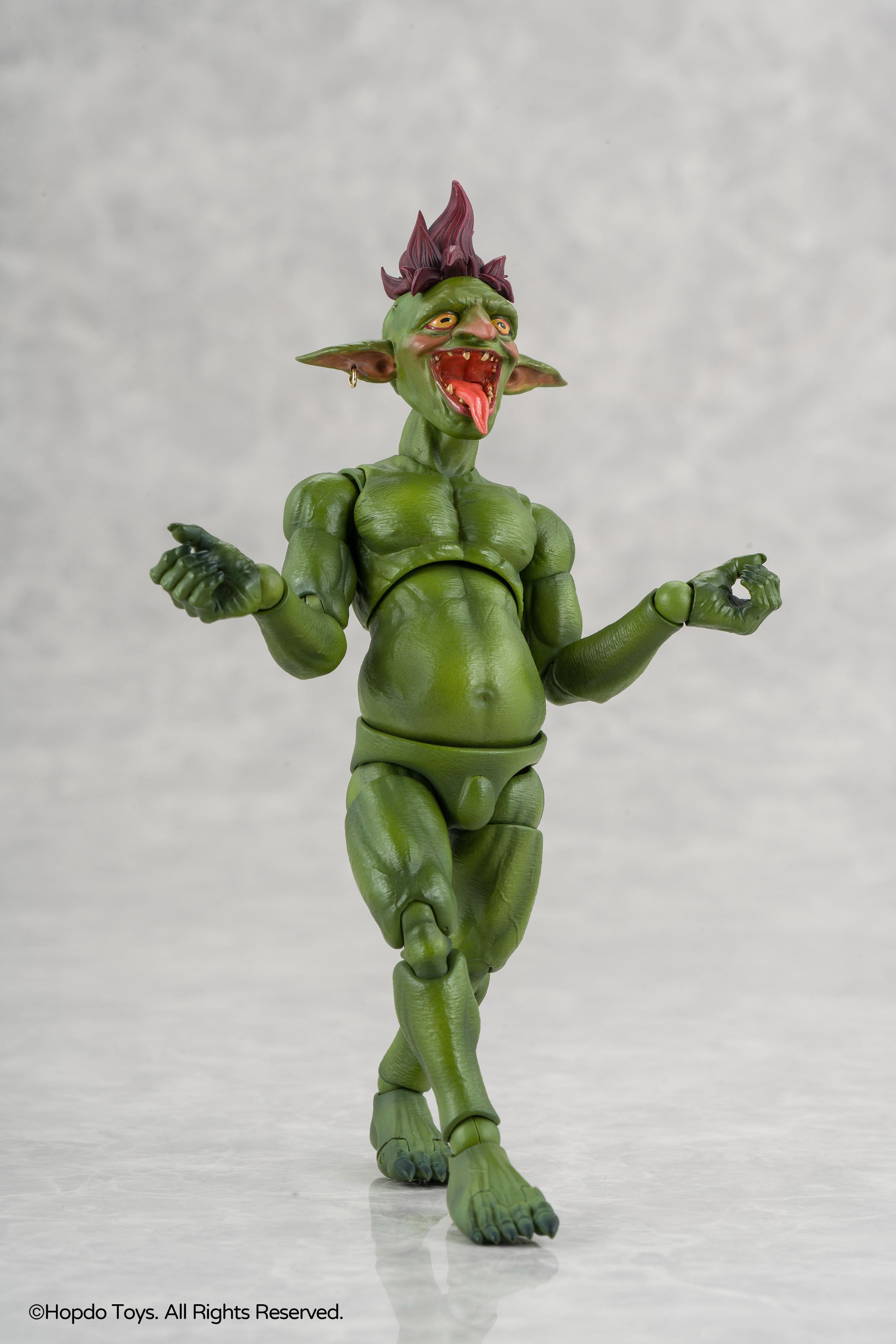 HopDo Toys Goblin Tribe Mohican Goblin 1/12 Action Figure JAPAN
