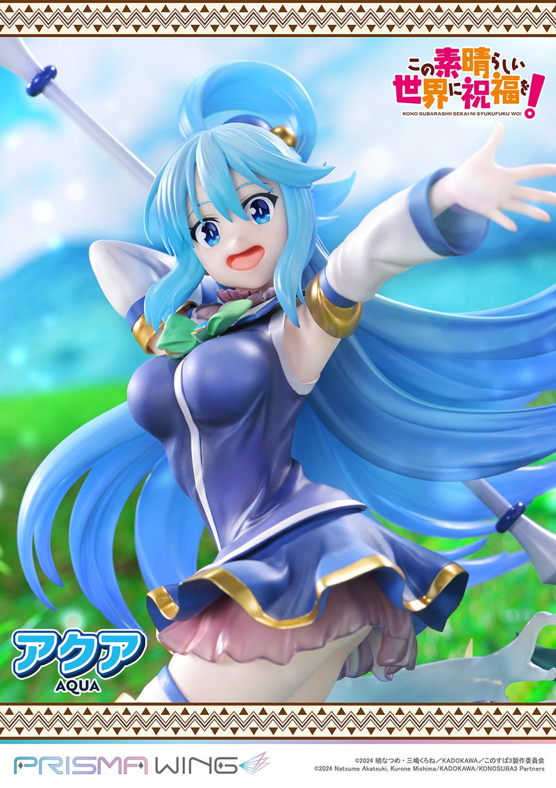 Prime 1 Studio PRISMA WING Anime KonoSuba Aqua 1/7 Figure JAPAN OFFICIAL