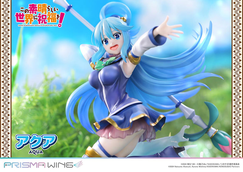 Prime 1 Studio PRISMA WING Anime KonoSuba Aqua 1/7 Figure JAPAN OFFICIAL