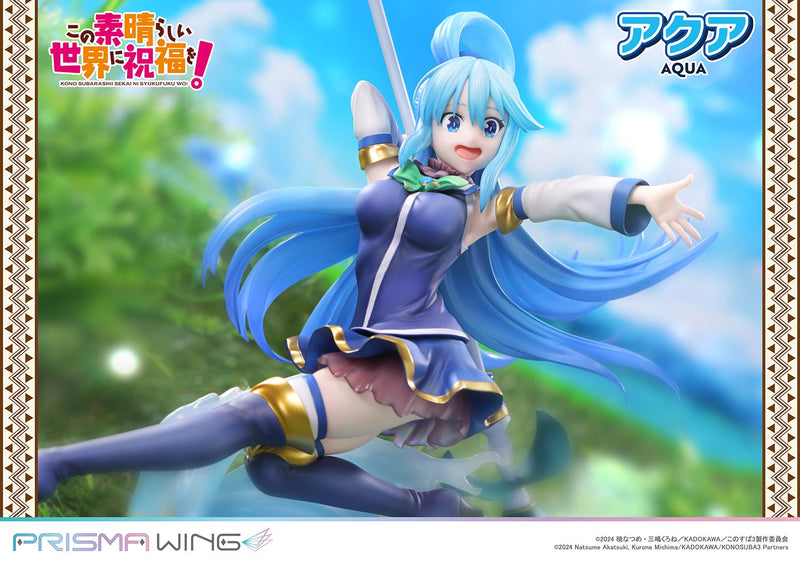 Prime 1 Studio PRISMA WING Anime KonoSuba Aqua 1/7 Figure JAPAN OFFICIAL