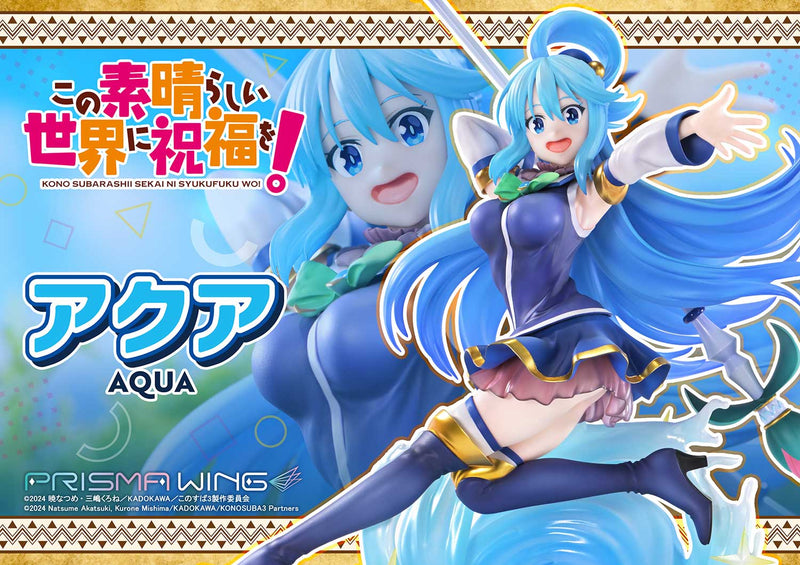 Prime 1 Studio PRISMA WING Anime KonoSuba Aqua 1/7 Figure JAPAN OFFICIAL
