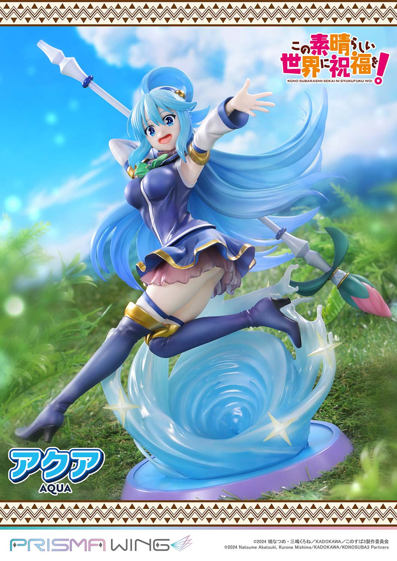 Prime 1 Studio PRISMA WING Anime KonoSuba Aqua 1/7 Figure JAPAN OFFICIAL