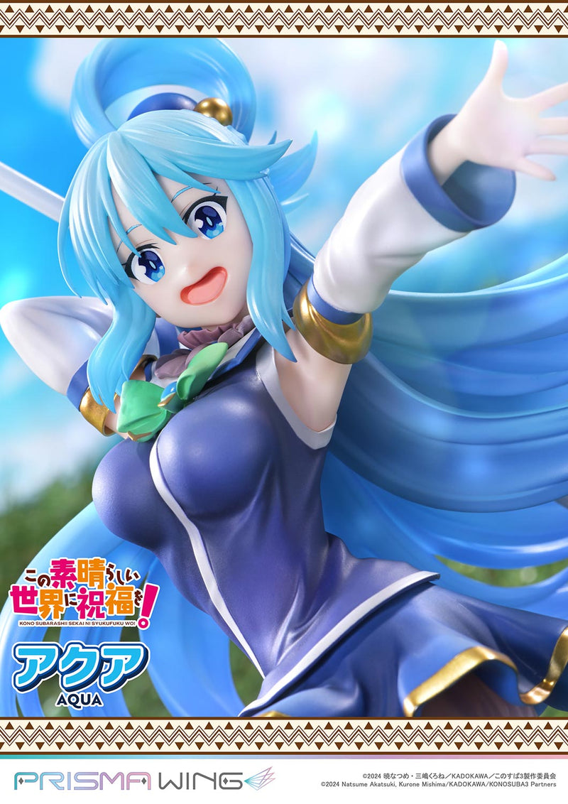 Prime 1 Studio PRISMA WING Anime KonoSuba Aqua 1/7 Figure JAPAN OFFICIAL