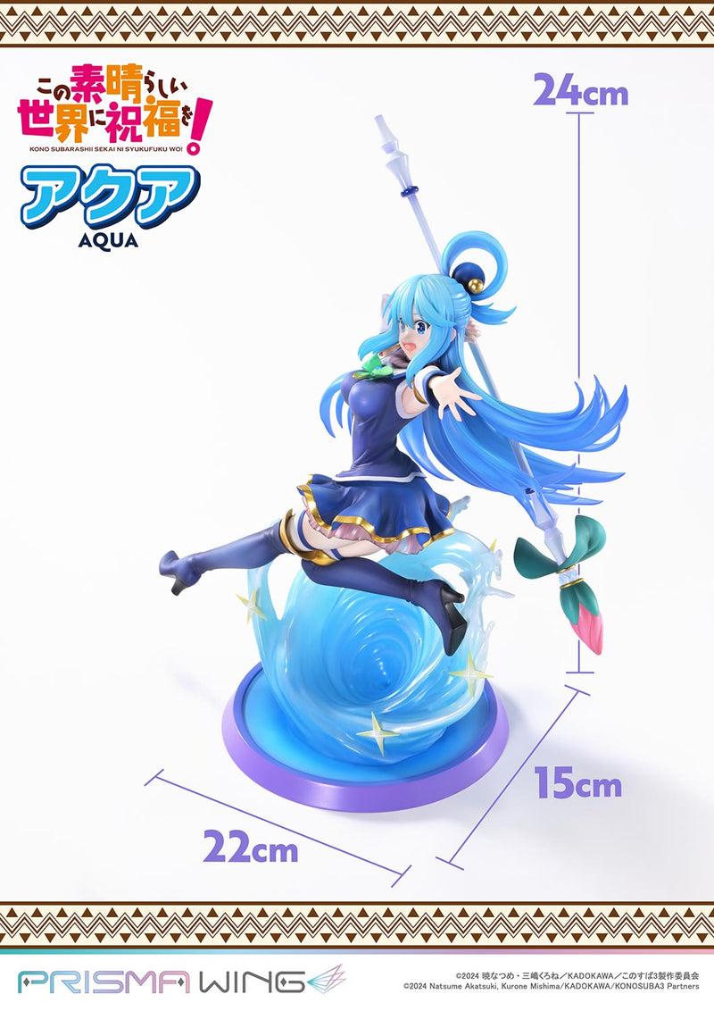 Prime 1 Studio PRISMA WING Anime KonoSuba Aqua 1/7 Figure JAPAN OFFICIAL
