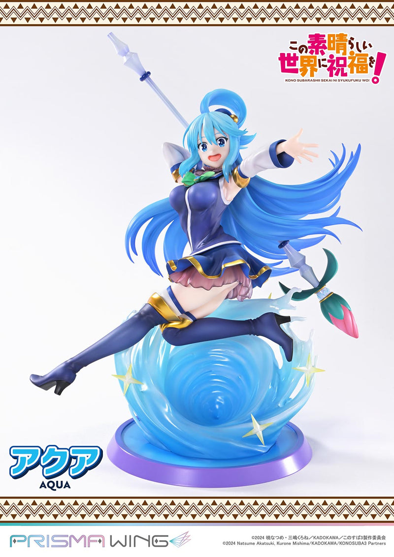 Prime 1 Studio PRISMA WING Anime KonoSuba Aqua 1/7 Figure JAPAN OFFICIAL