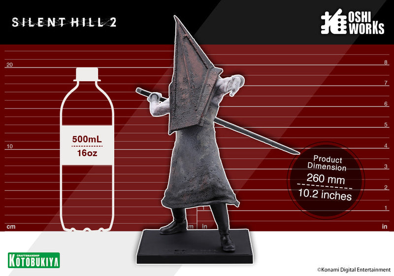 Kotobukiya OSHI WORKS SILENT HILL 2 Red Pyramid Thing 1/7 Figure JAPAN OFFICIAL