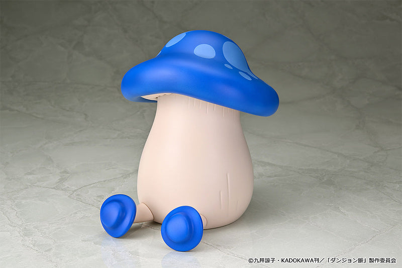 Loop' Delicious in Dungeon Walking Mushroom Blue Soft Vinyl Figure JAPAN