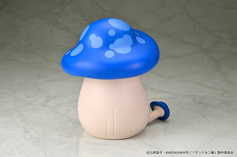Loop' Delicious in Dungeon Walking Mushroom Blue Soft Vinyl Figure JAPAN