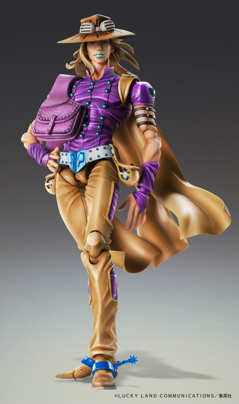Super Action Statue JoJo's Part.VII Steel Ball Run Gyro Zeppeli Ver1.5 Figure