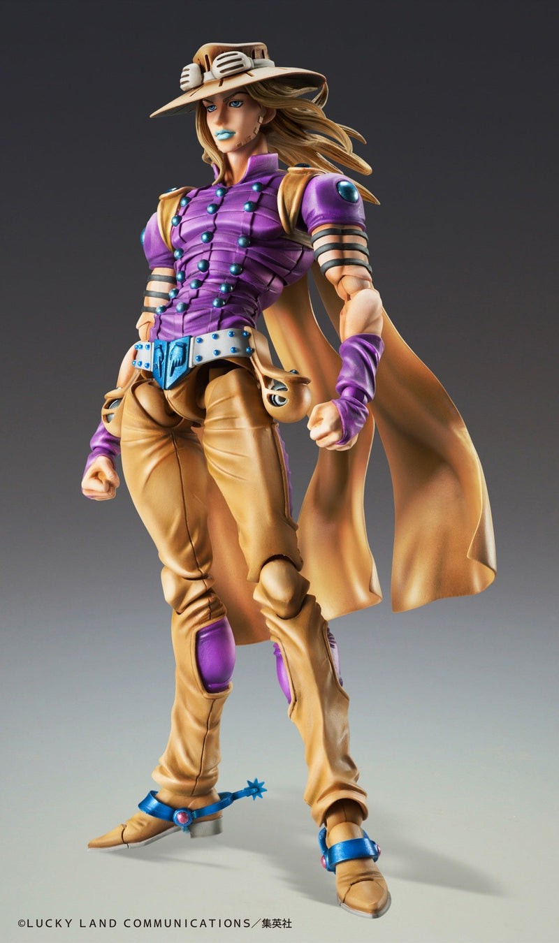 Super Action Statue JoJo's Part.VII Steel Ball Run Gyro Zeppeli Ver1.5 Figure