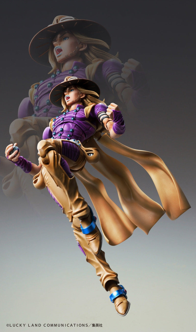 Super Action Statue JoJo's Part.VII Steel Ball Run Gyro Zeppeli Ver1.5 Figure