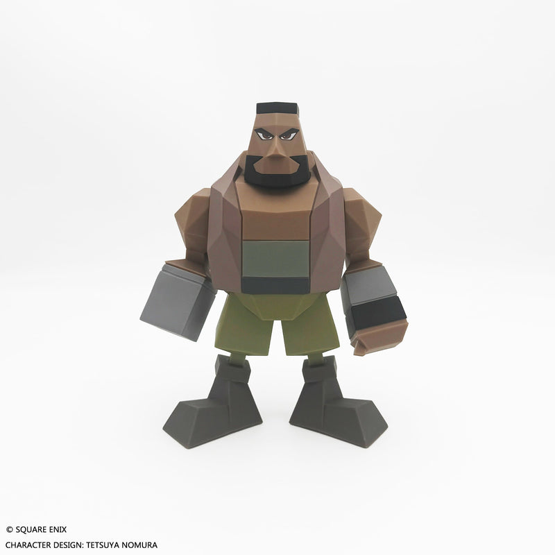 Square Enix Final Fantasy VII Polygon Soft Vinyl Barret Wallace Figure JAPAN