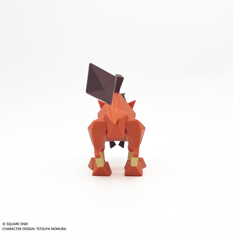Square Enix Final Fantasy VII Polygon Soft Vinyl Red 13 Figure JAPAN OFFICIAL