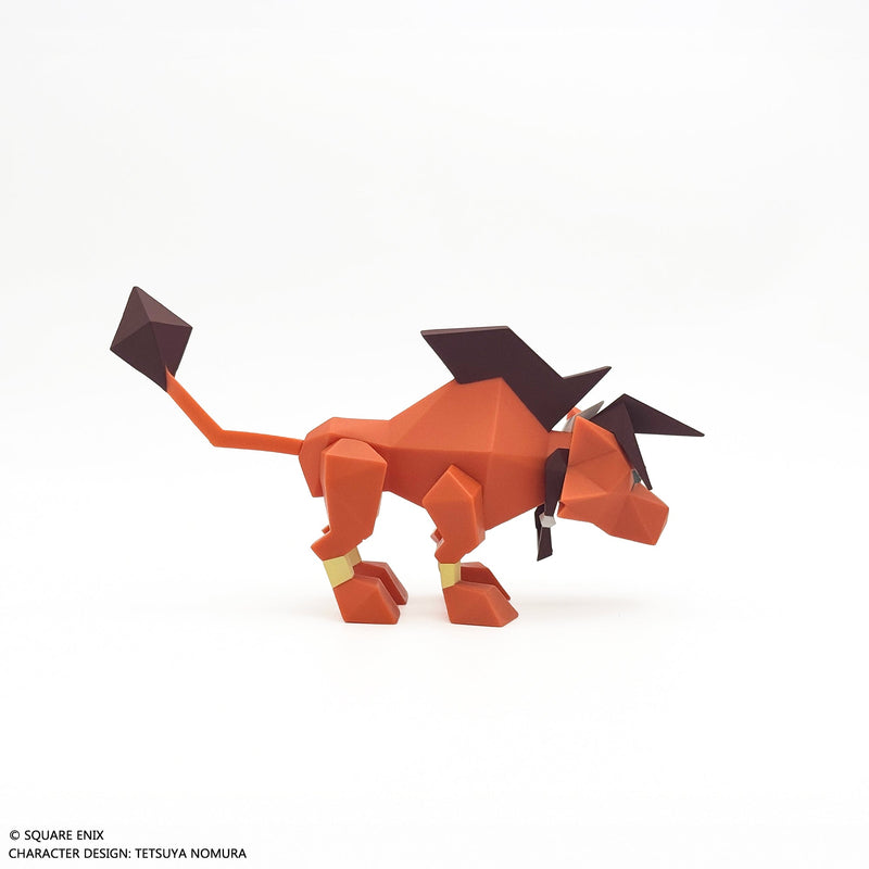 Square Enix Final Fantasy VII Polygon Soft Vinyl Red 13 Figure JAPAN OFFICIAL