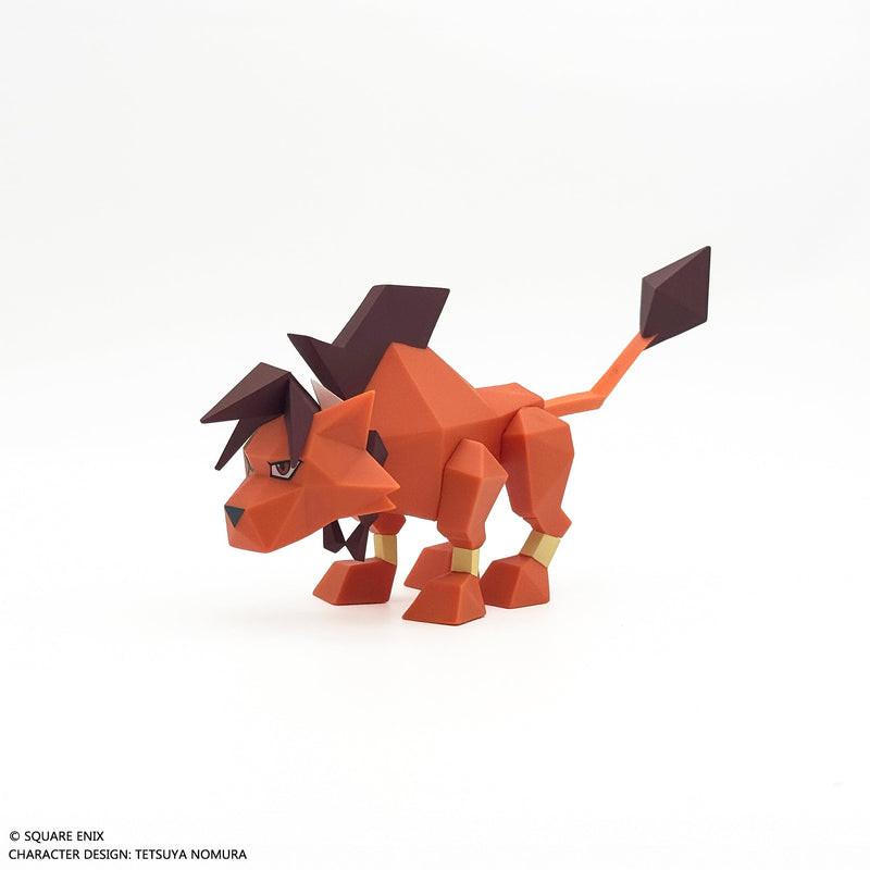 Square Enix Final Fantasy VII Polygon Soft Vinyl Red 13 Figure JAPAN OFFICIAL