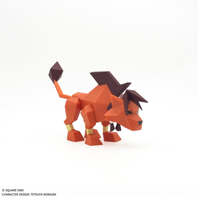 Square Enix Final Fantasy VII Polygon Soft Vinyl Red 13 Figure JAPAN OFFICIAL