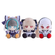 Solarain Azur Lane Cheshire & Formidable & Sirius Punipuni Plush Doll Set JAPAN
