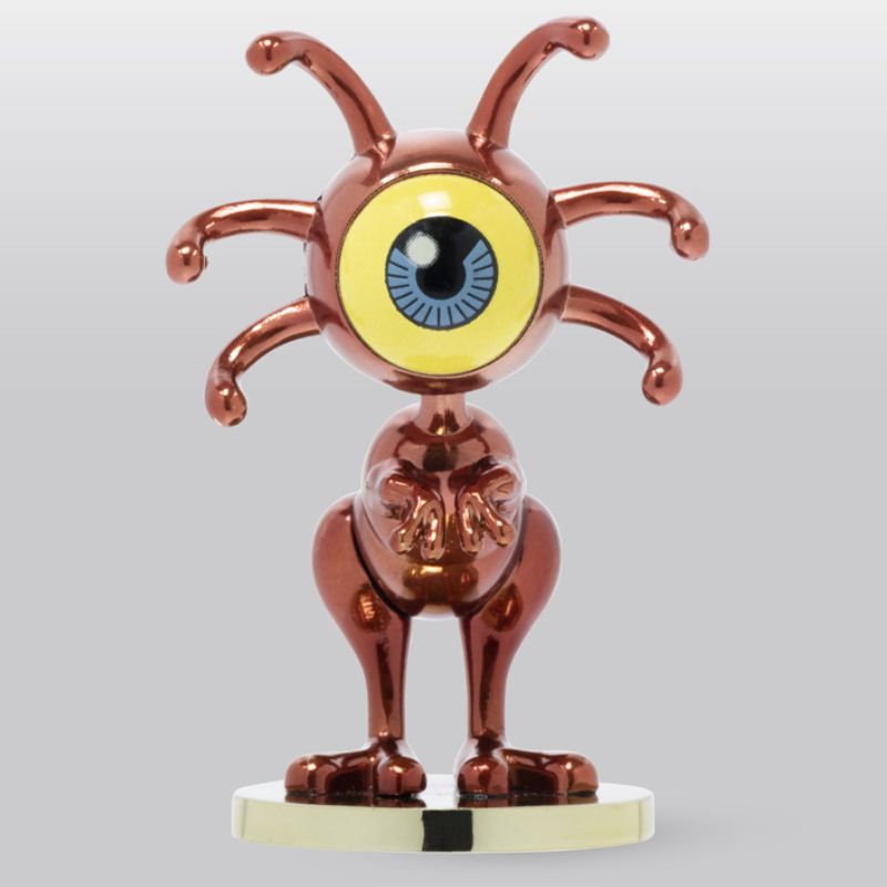 Square Enix Dragon Quest Metallic Monsters Gallery Peeper Figure JAPAN OFFICIAL