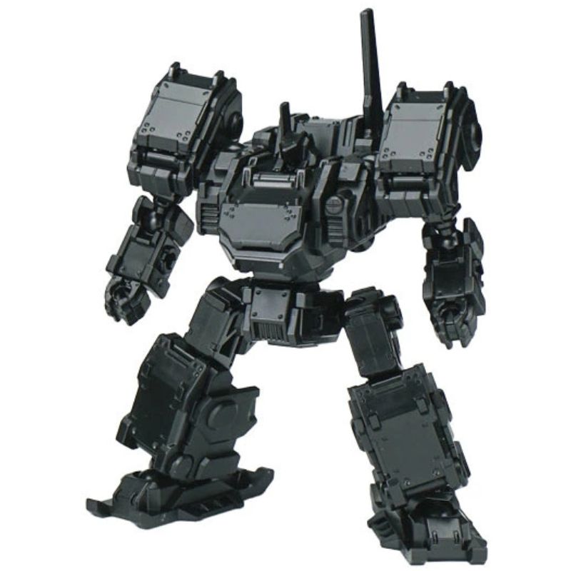 3 minutes planning Series MUFS-S5 FORTRESS Metallic Black 1/60 Model Kit JAPAN