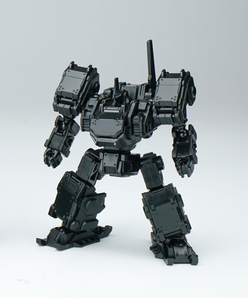 3 minutes planning Series MUFS-S5 FORTRESS Metallic Black 1/60 Model Kit JAPAN