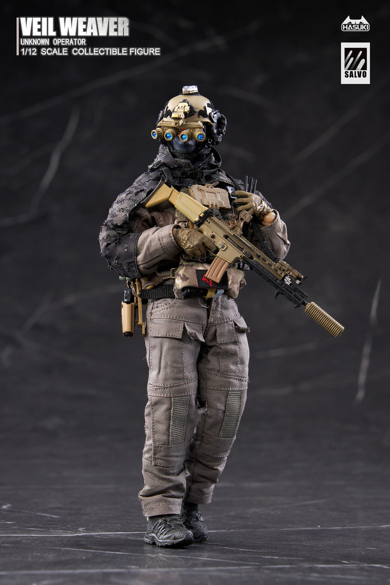 HASUKI SALVO Series SA04 Veil Weaver 1/12 Action Figure JAPAN OFFICIAL