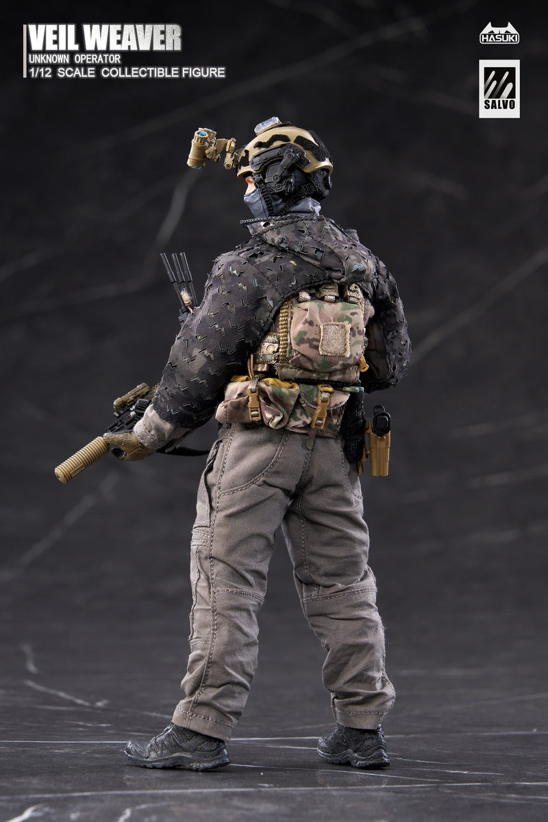 HASUKI SALVO Series SA04 Veil Weaver 1/12 Action Figure JAPAN OFFICIAL